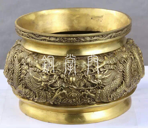 铜工艺品-聚宝盆